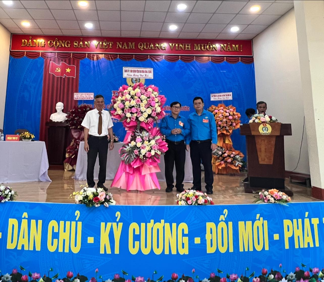 ĐẠI HỘI CÔNG ĐOÀN CƠ SỞ BỆNH VIỆN ĐA KHOA BÌNH PHƯỚC LẦN THỨ I(2025-2030)