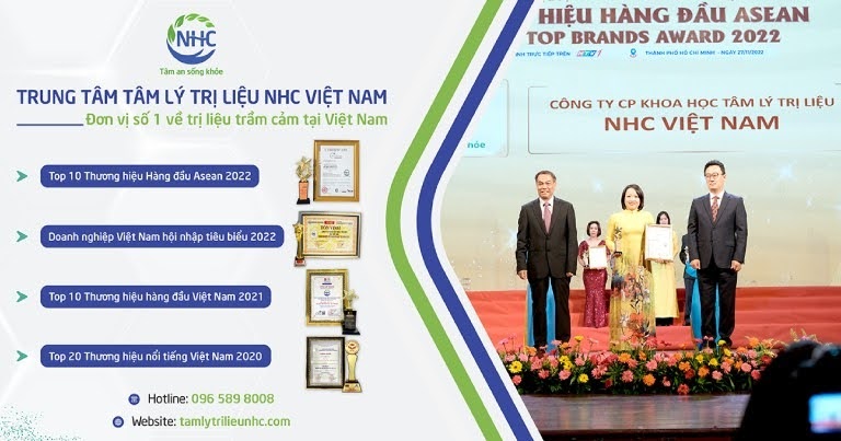 Trung tâm NHC Việt Nam là đơn vị hàng đầu ở Việt Nam về điều trị trầm cảm